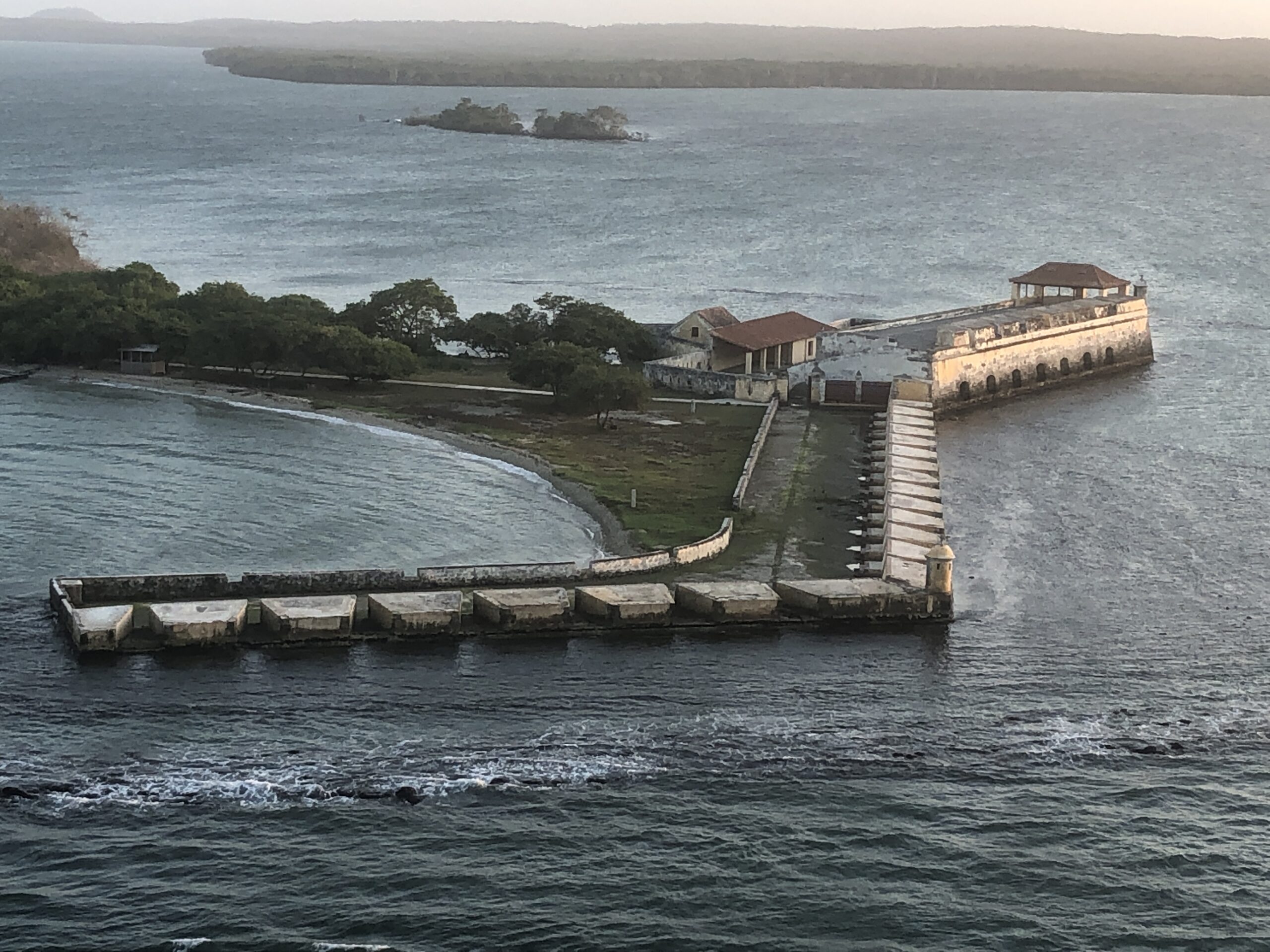 Arriving at Cartegna Columbia