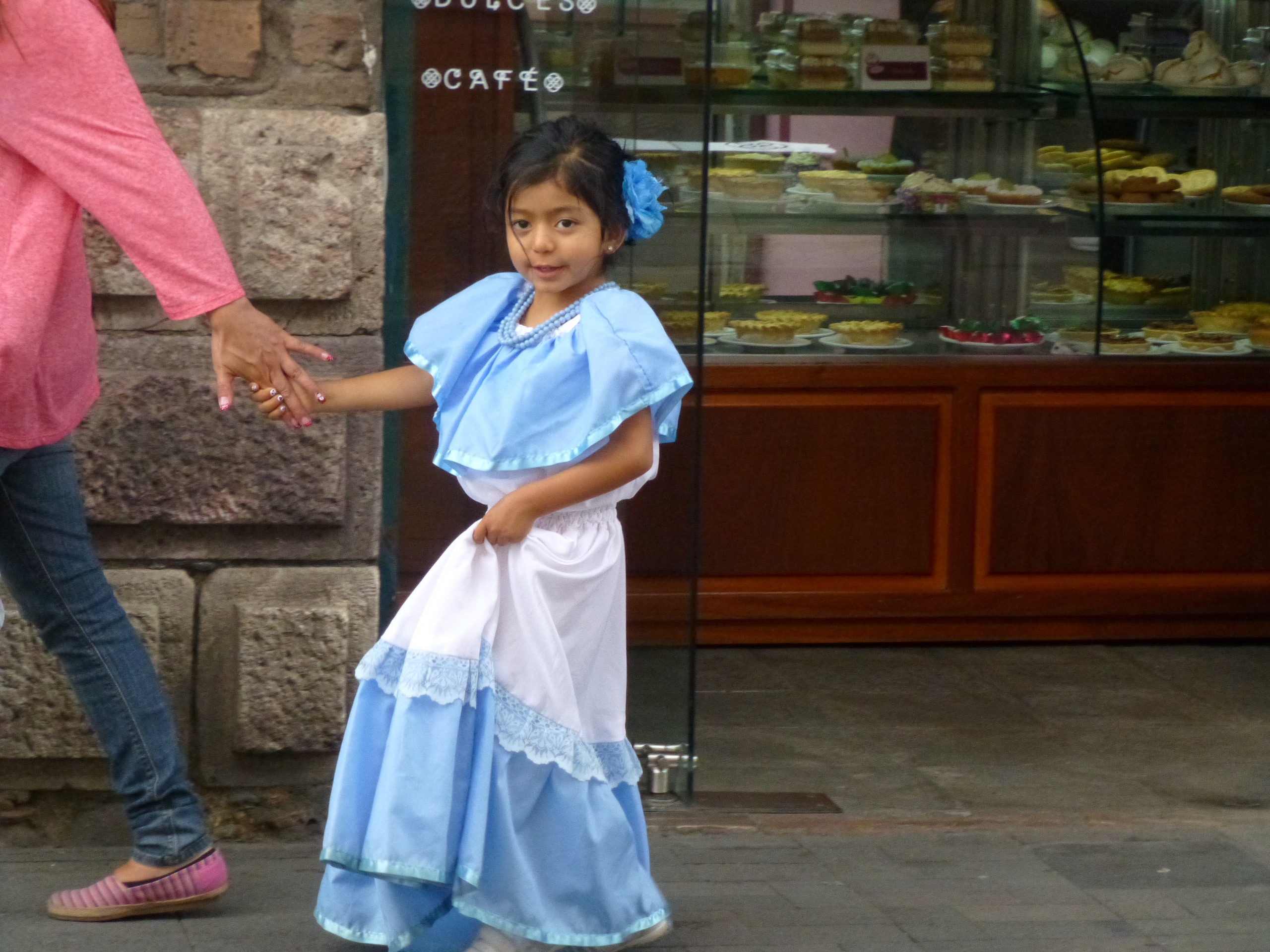 Girl heading to party - Cuenca EC