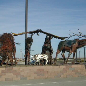 Metal Sculptures - Browning MT