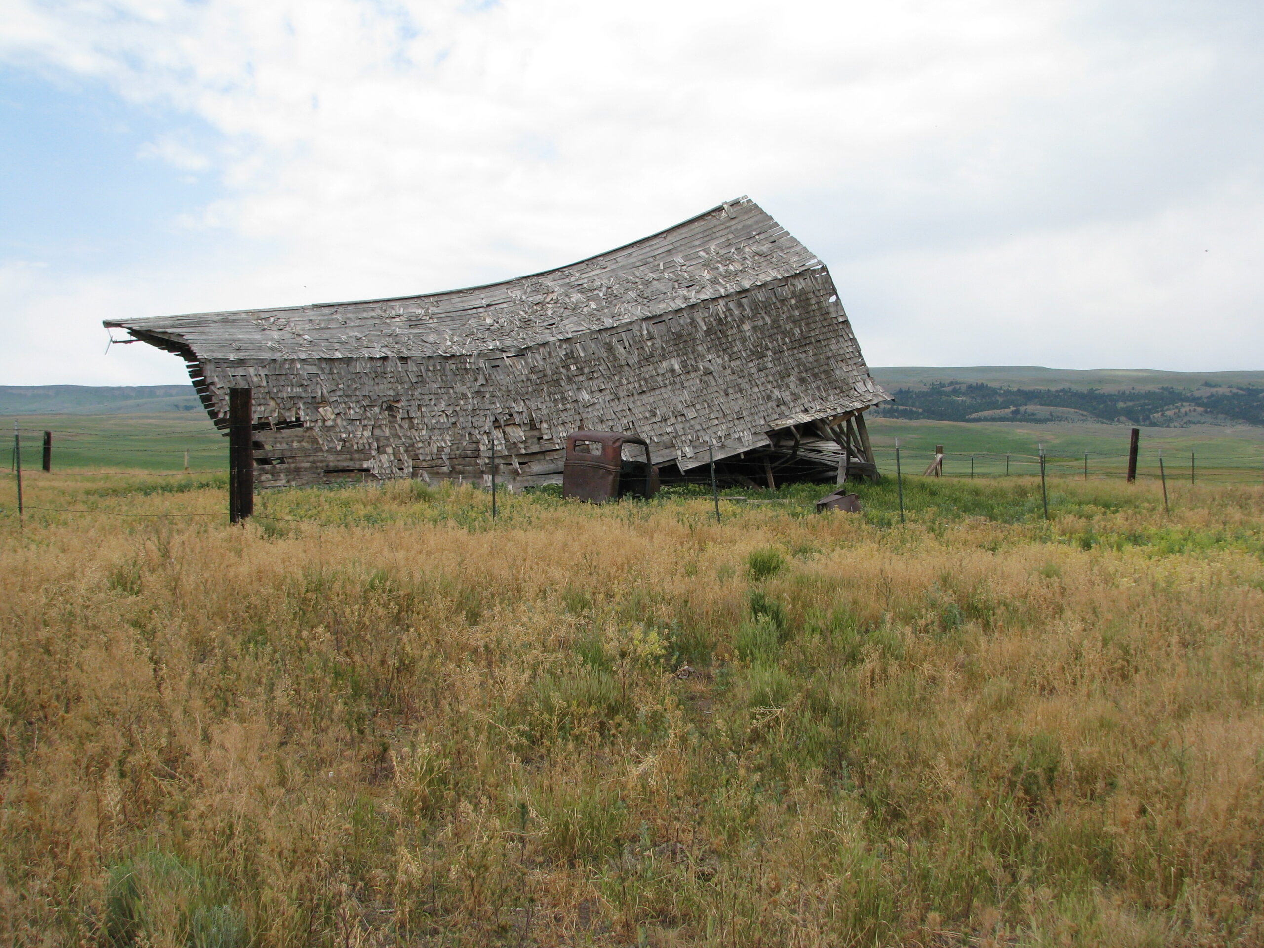 An old barn outside White Sulphur Springs MT